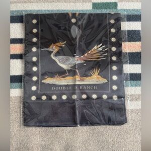 Double D Ranch Silk Scarf Wild Rag NWT